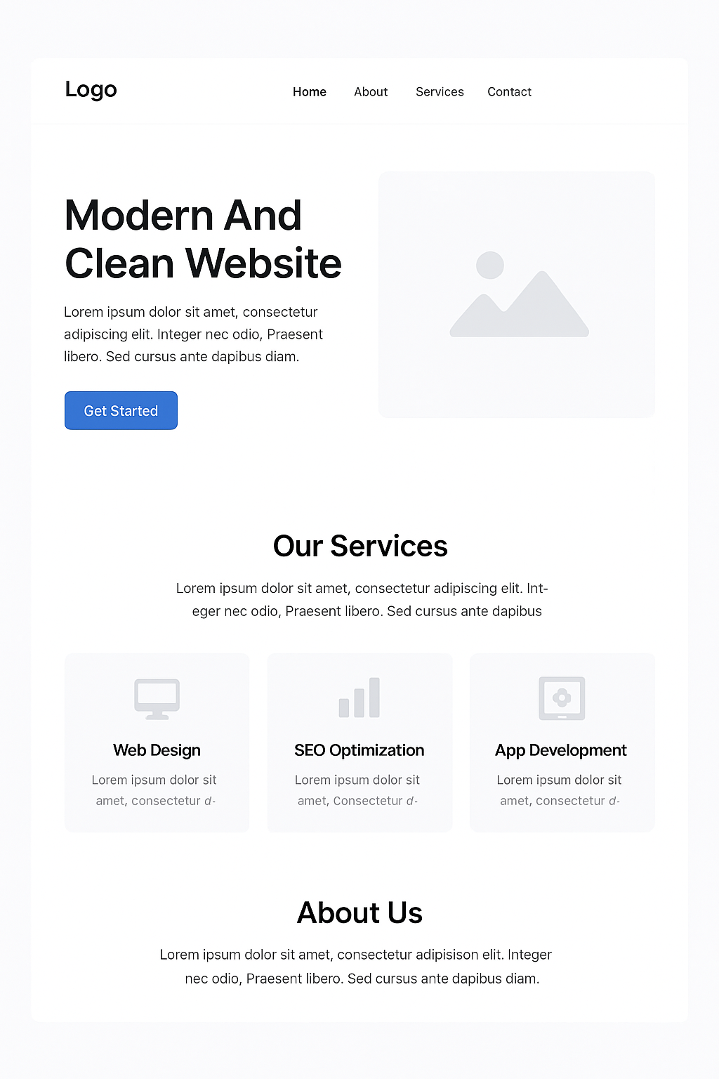 Modern & Clean Theme